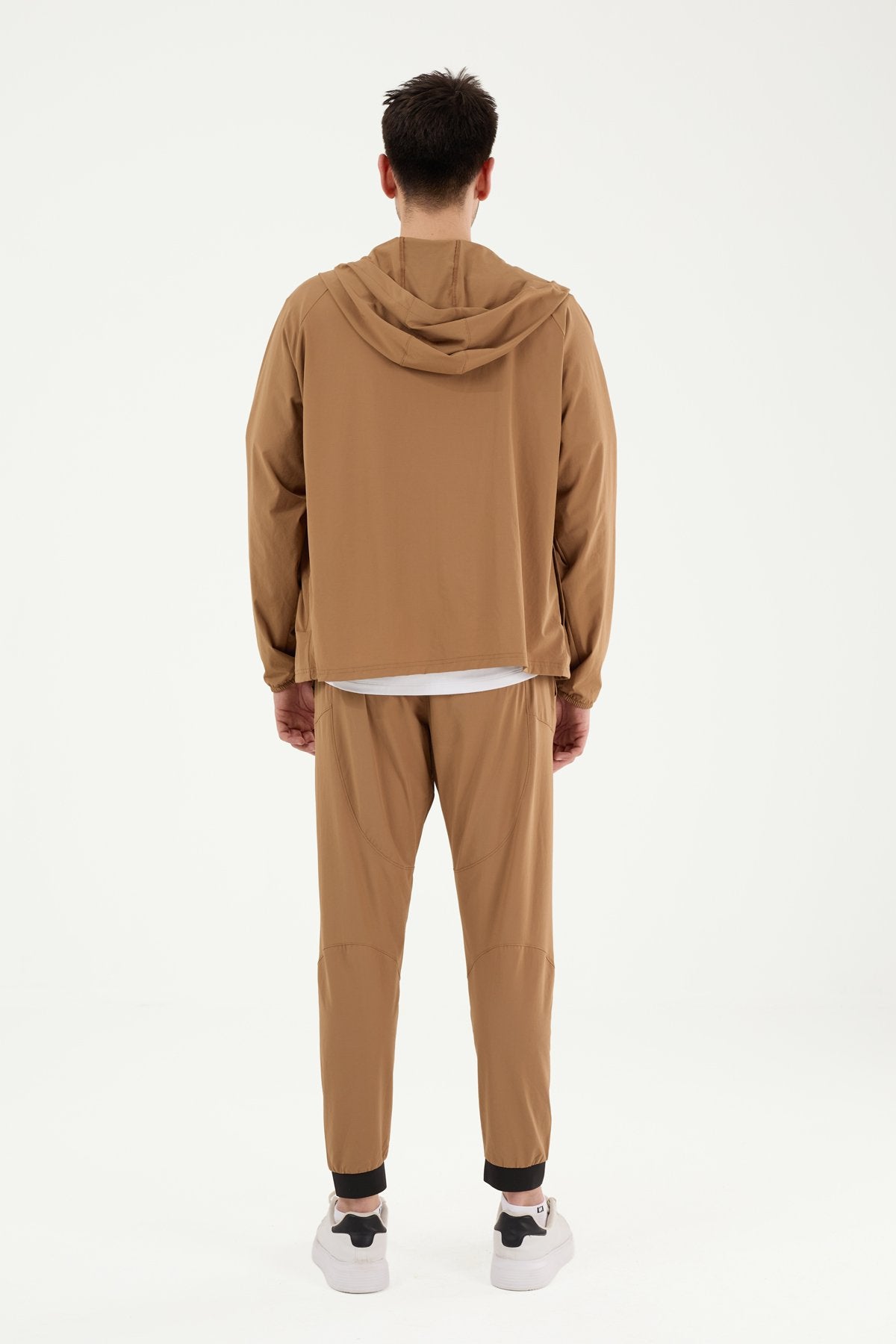 W864 Kapüşonlu Koşucu Üst