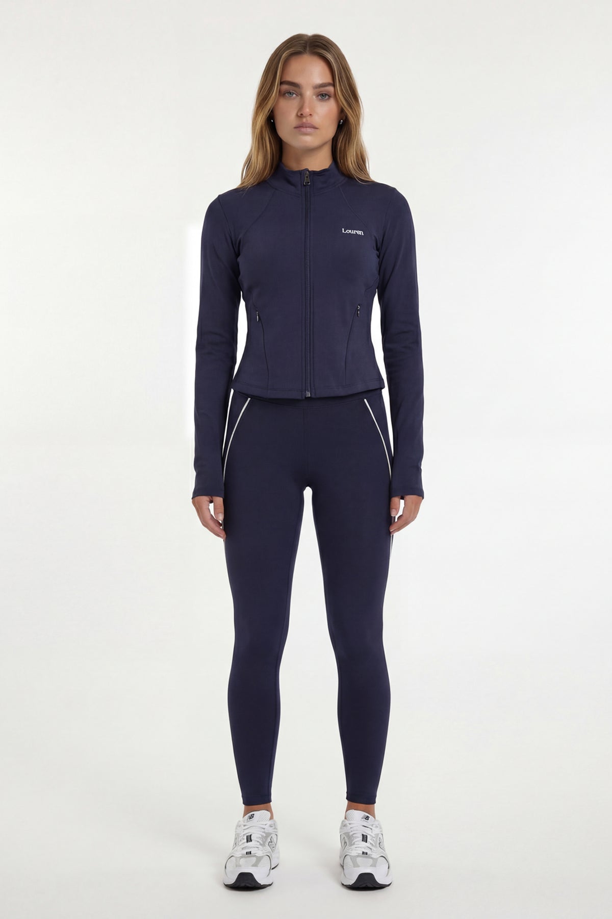 Fermuarlı Teknik Ceket - Lacivert