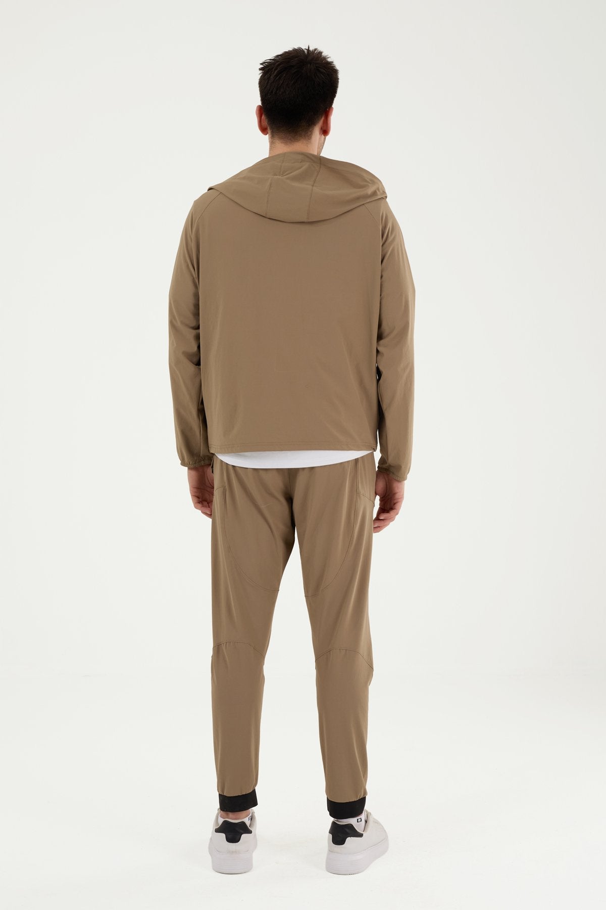 W864 Kapüşonlu Koşucu Üst