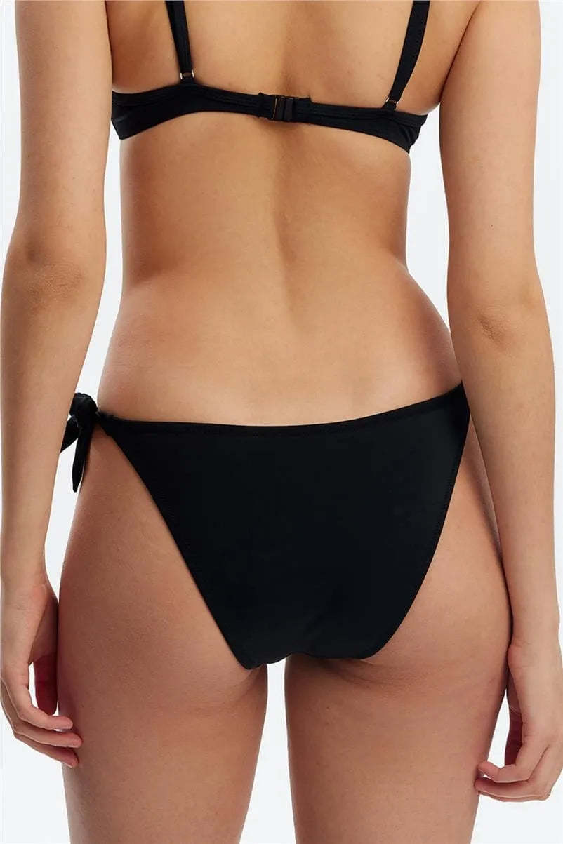 MM8505 Kalın Bağcıklı Alt - Siyah