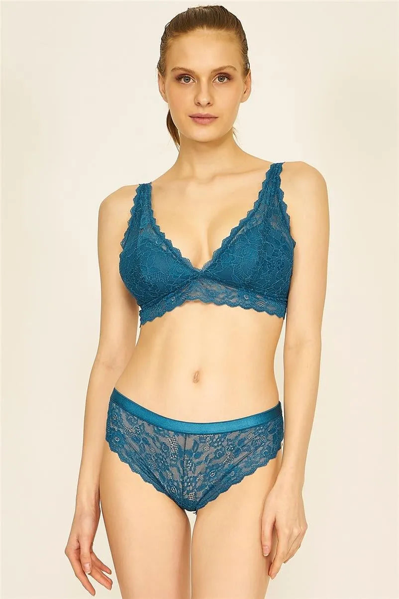 U315 Dantelli Külot - Petrol