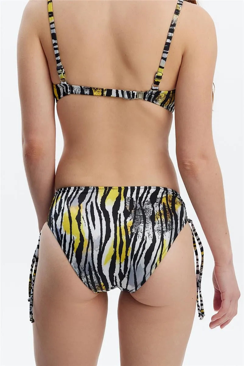 MM8509 Kenarı Tünelli Bikini Altı - Antrasit