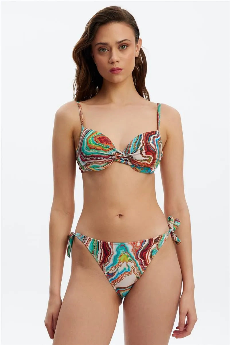 MM8505 Kalın Bağcıklı Alt - Tarçın