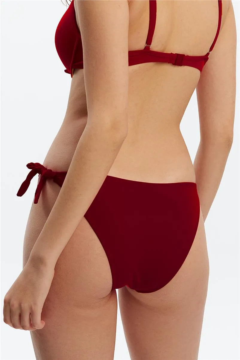 MM8505 Kalın Bağcıklı Alt - Kiremit