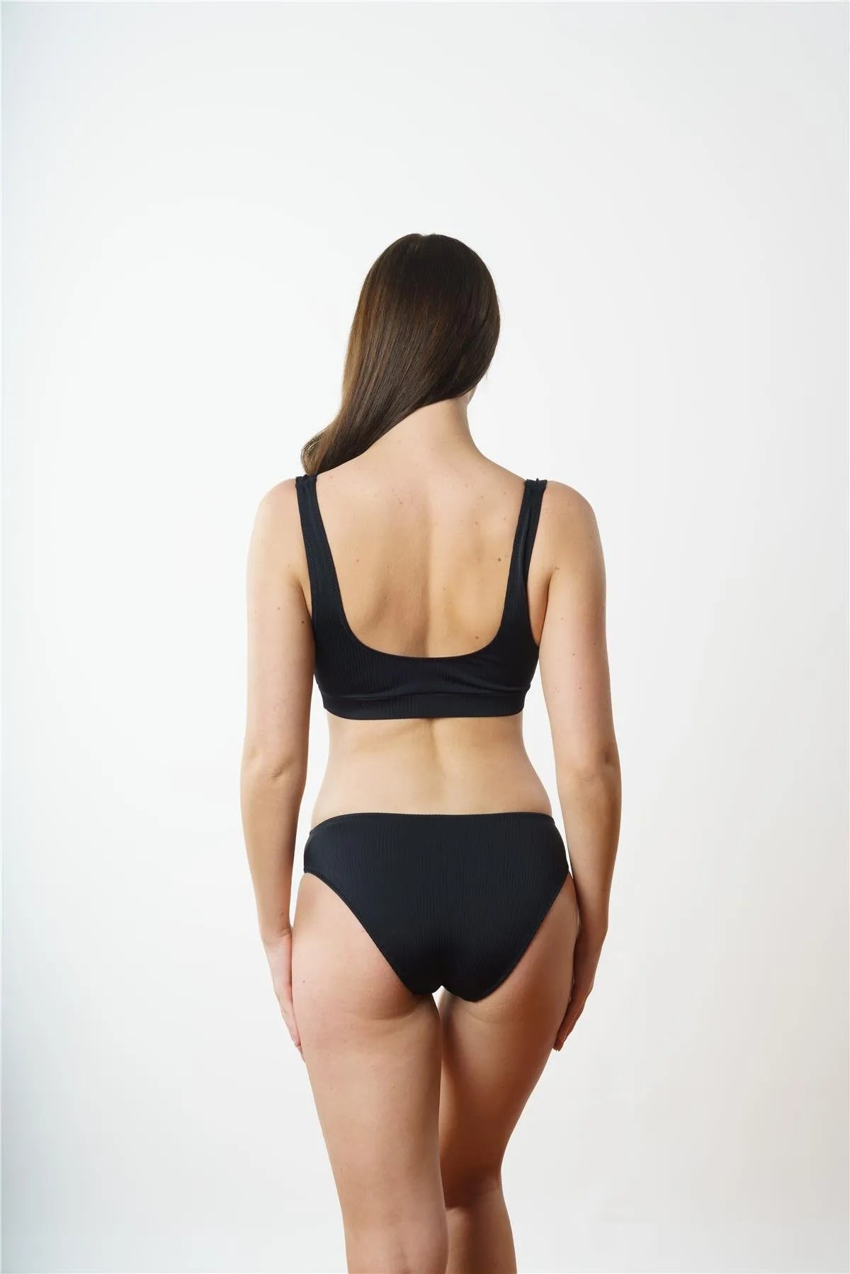 Siyah Sporcu Bikini Takımı