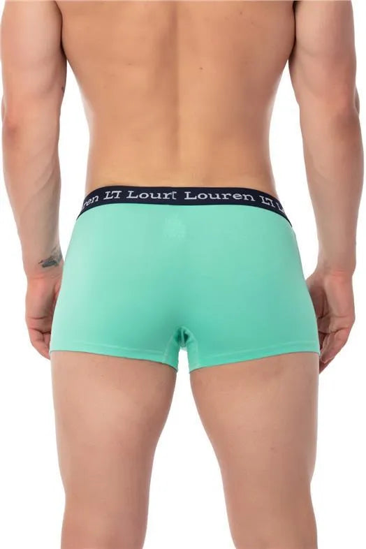 Neon Yeşil Düz Erkek 3'lü Boxer Seti - Neon Yeşil