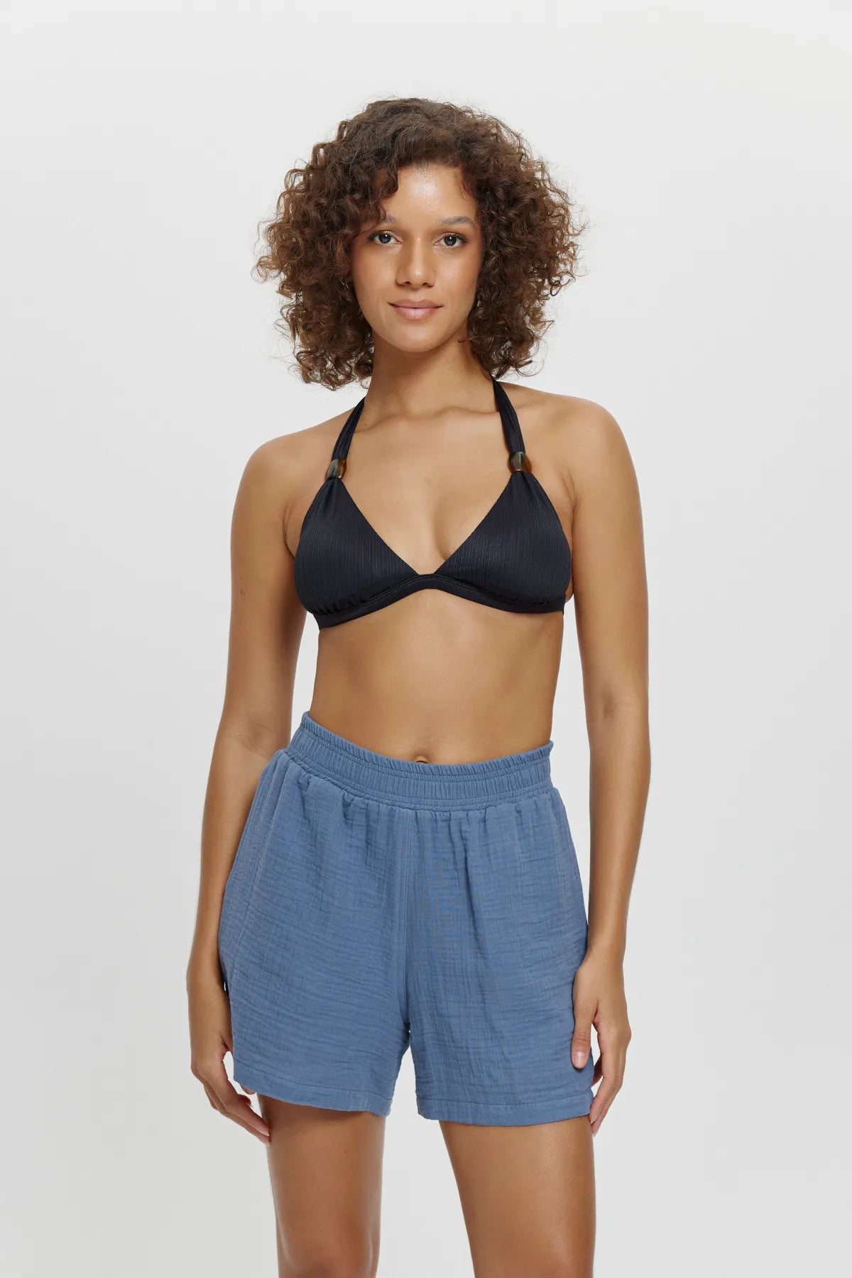 KDN Müslüm Şort – Indigo Renkli