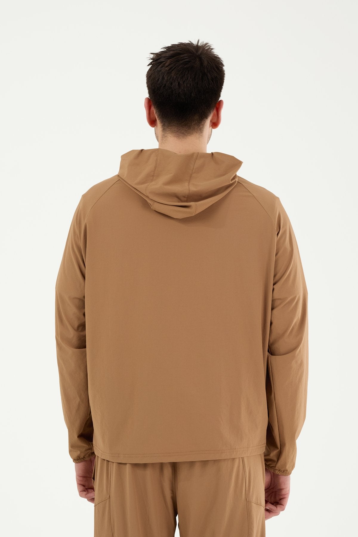 W864 Kapüşonlu Koşucu Üst