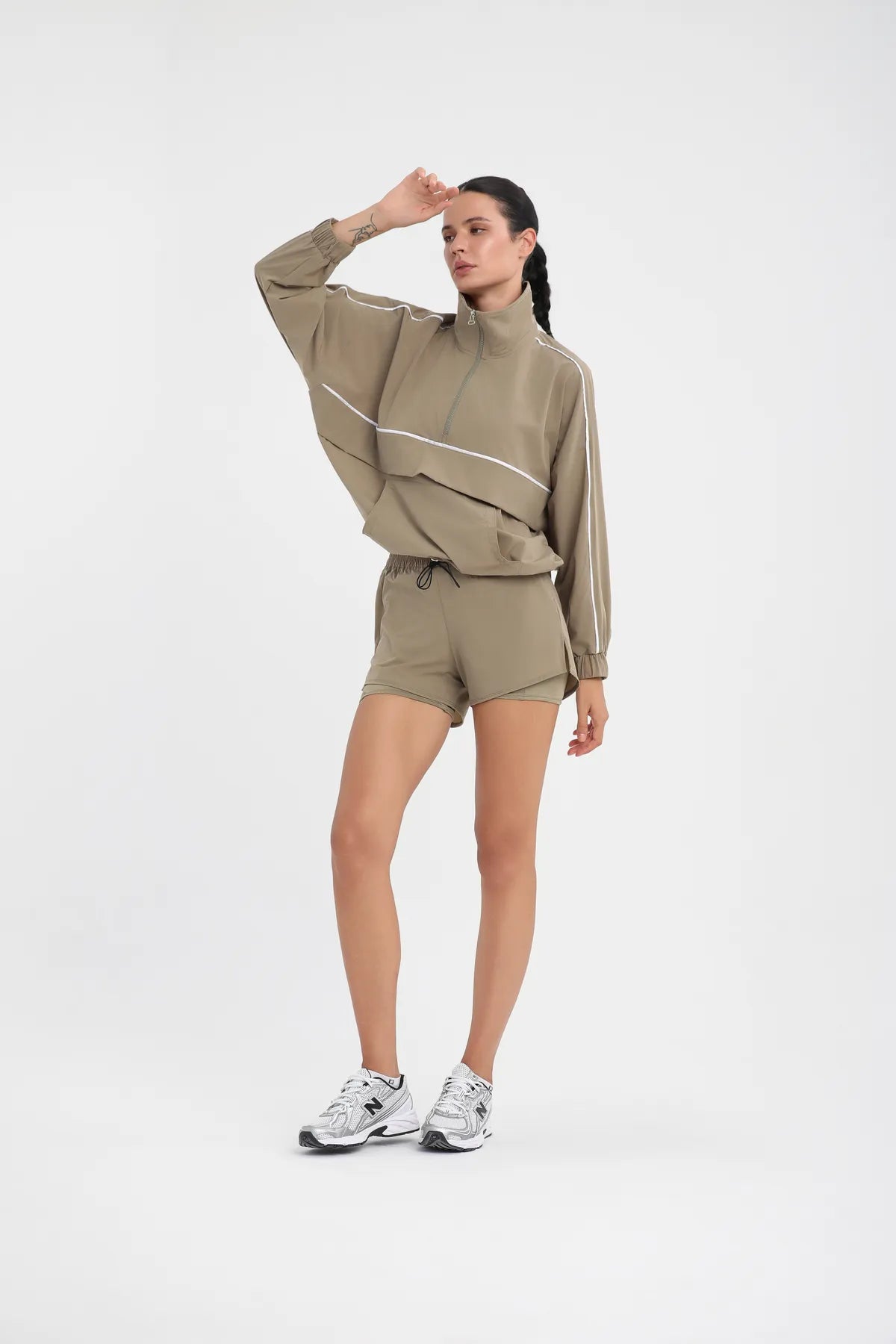 Koşucu Şort - Yeşil