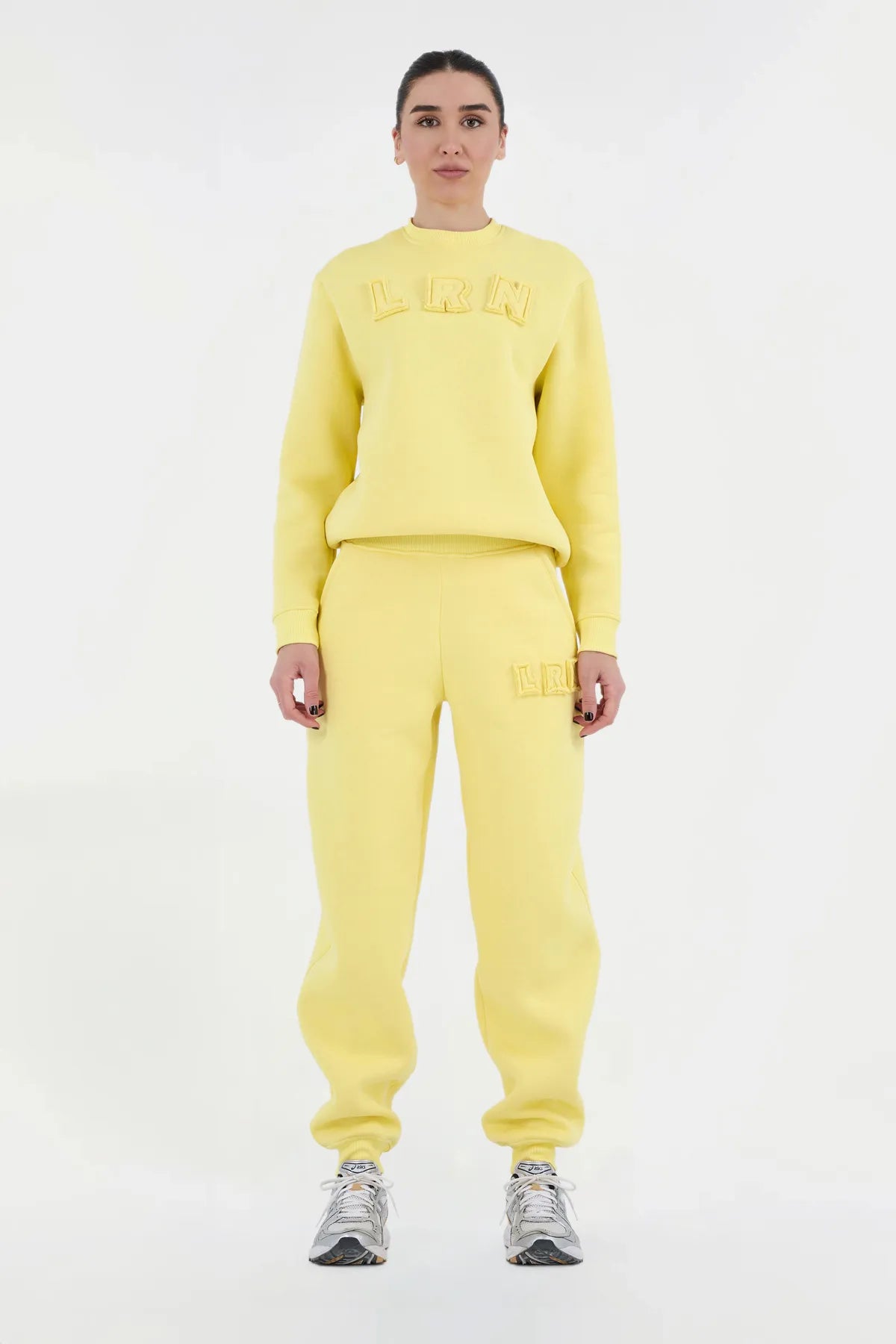 LRN Oversize Eşofman Altı - Sarı