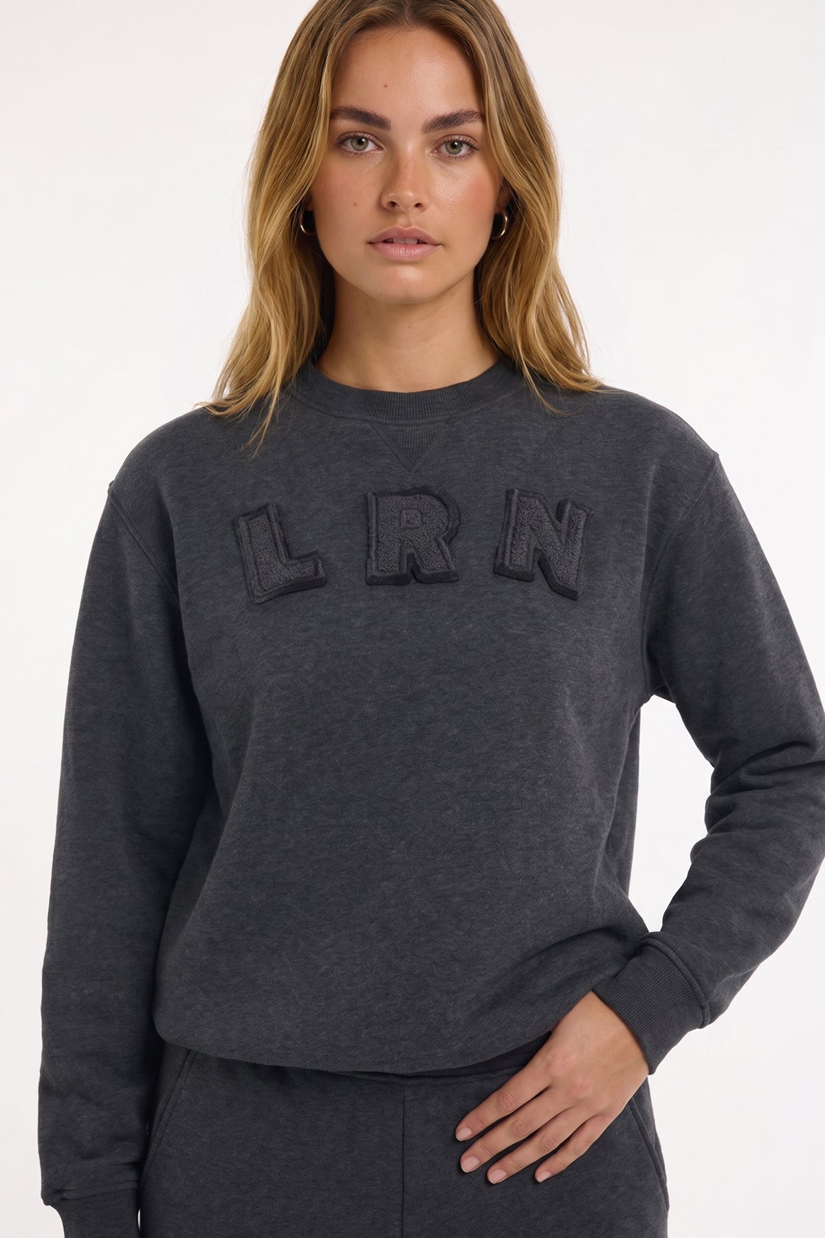 LRN Oversize Eşofman Üstü W723 - Antrasit