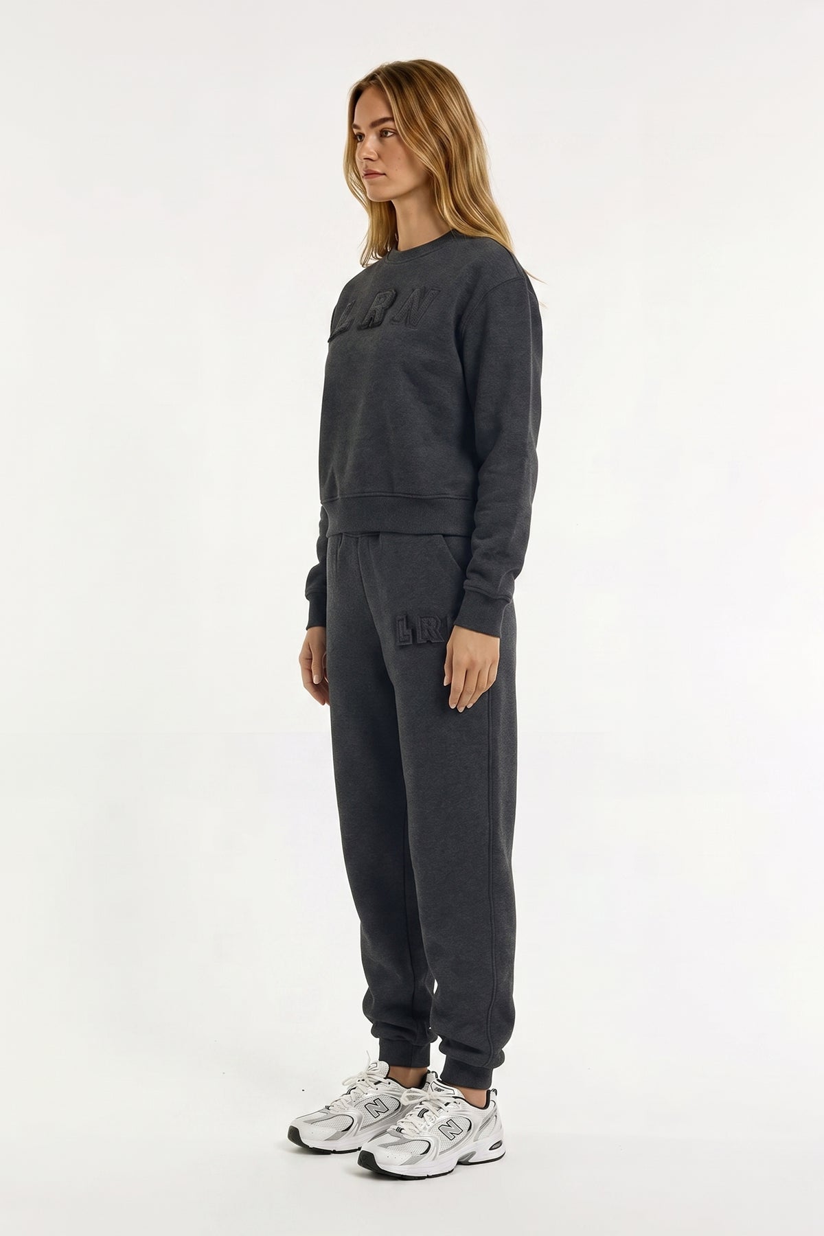 LRN Oversize Eşofman Üstü W723 - Antrasit