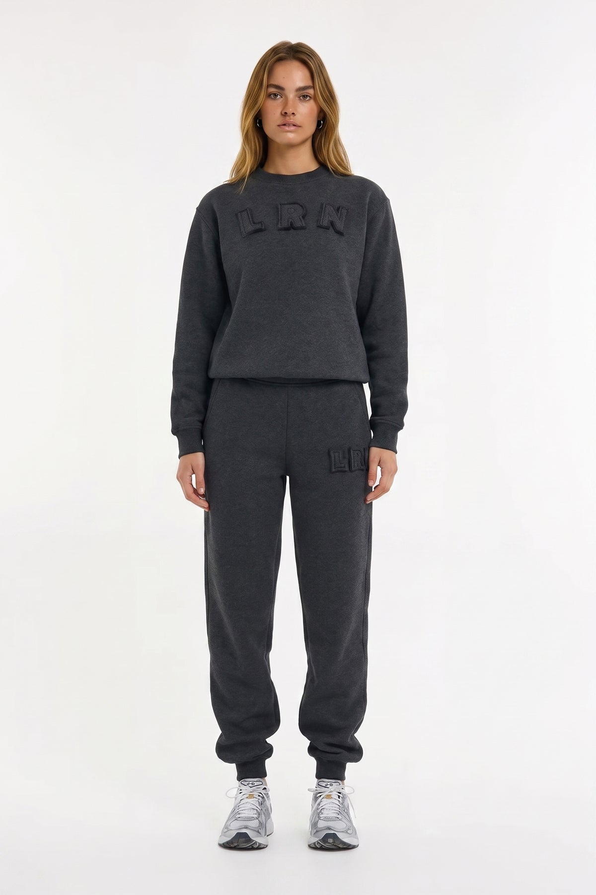 LRN Oversize Eşofman Üstü W723 - Antrasit