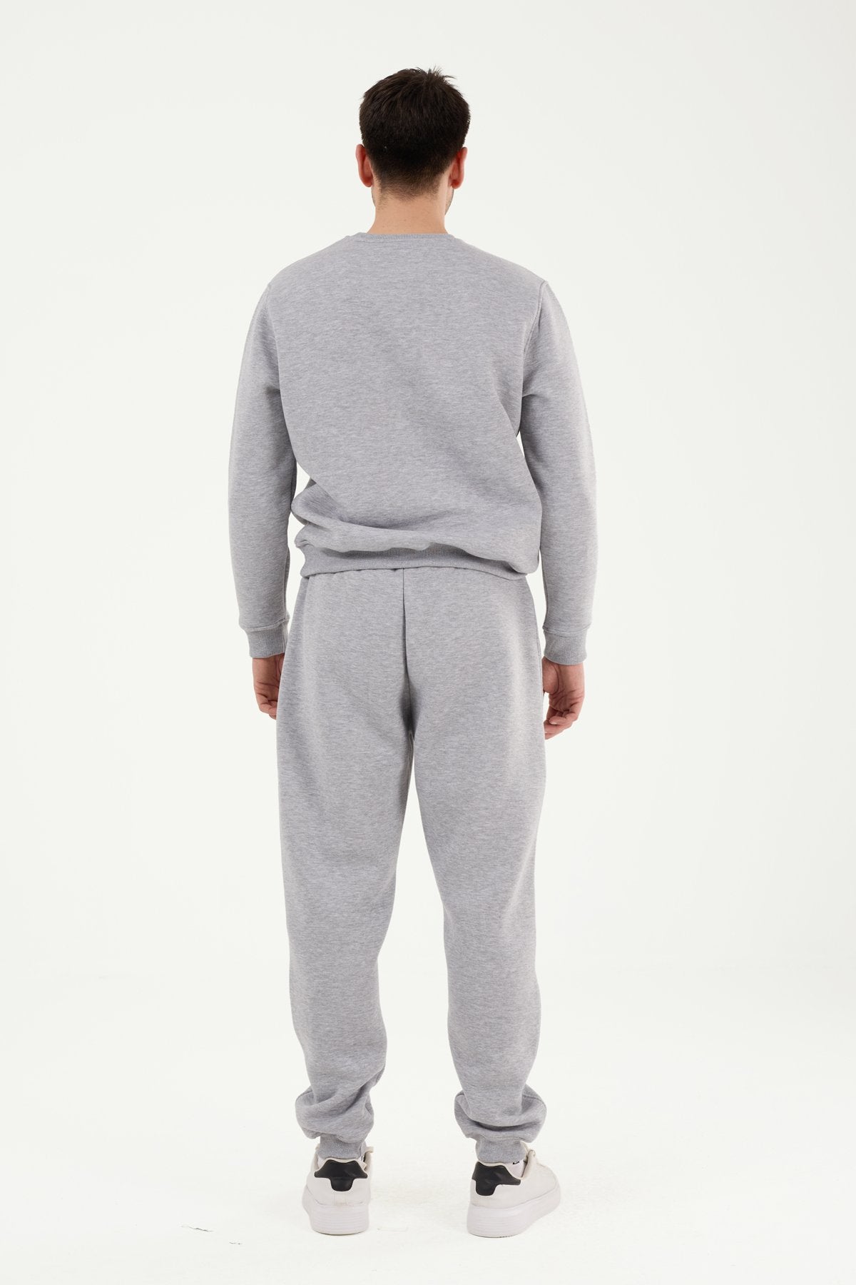 W863 Şardonlu Oversize Eşofman Üstü