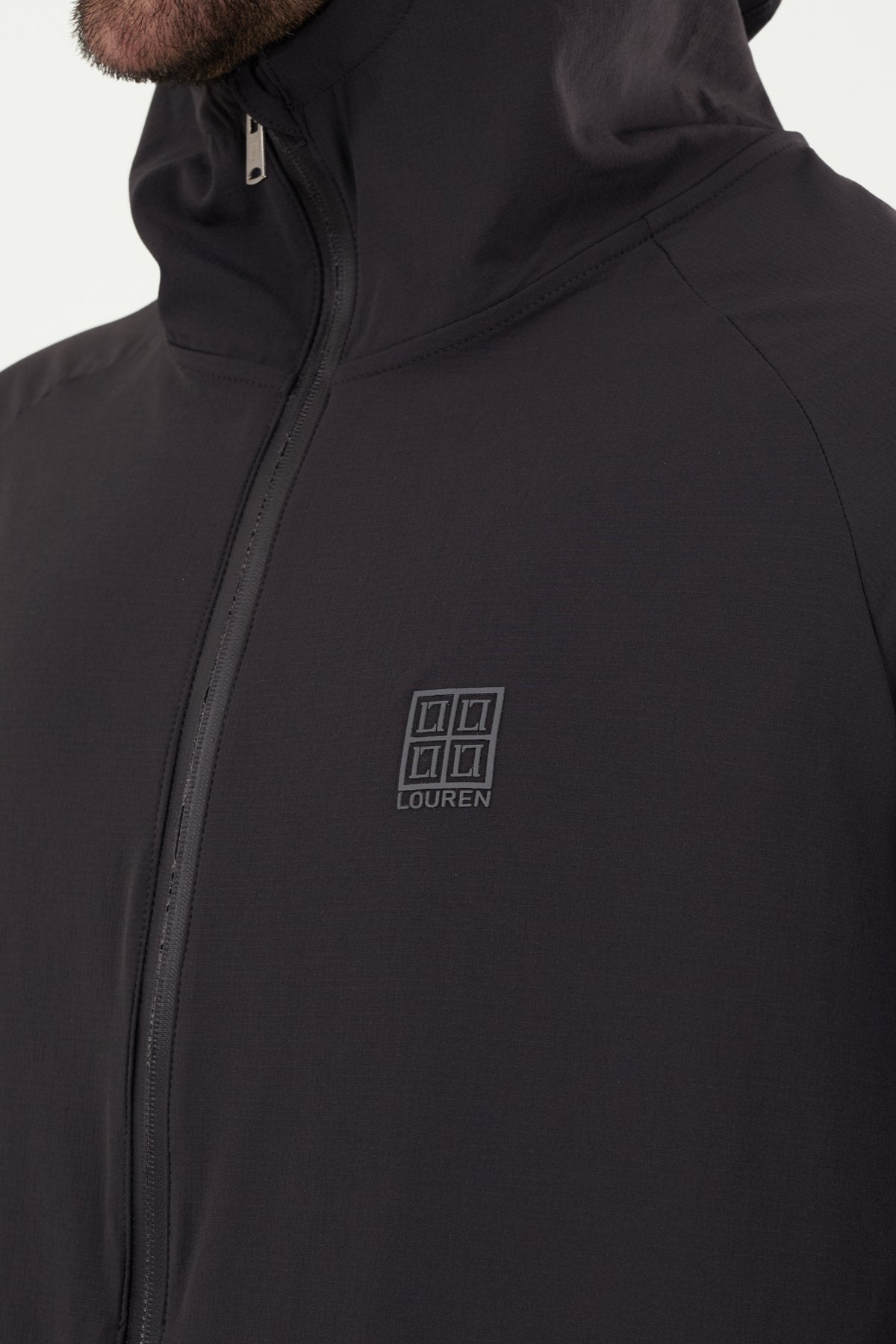 W864 Kapüşonlu Koşucu Üst