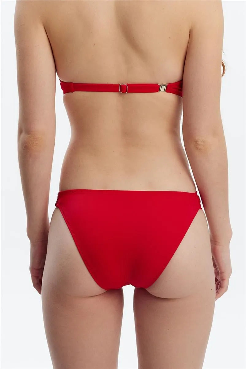 Slip Bikini Altı - Kırmızı
