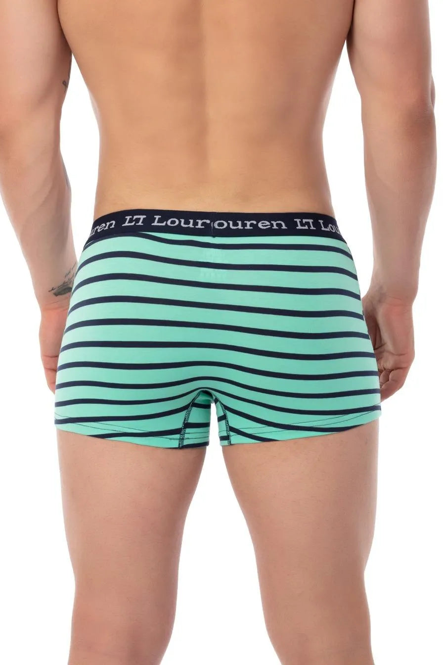 U625 Erkek 3'lü Boxer - Neon Çizgili