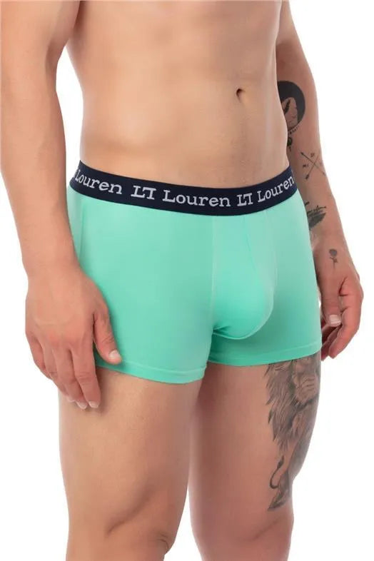 Neon Yeşil Düz Erkek 3'lü Boxer Seti - Neon Yeşil