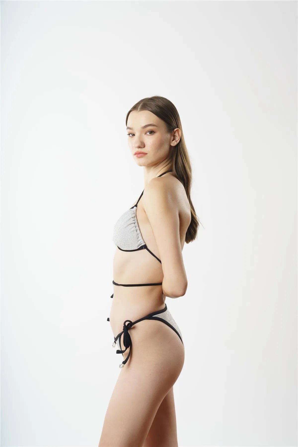 NB1988 Üçgen Bikini Takım - Beyaz