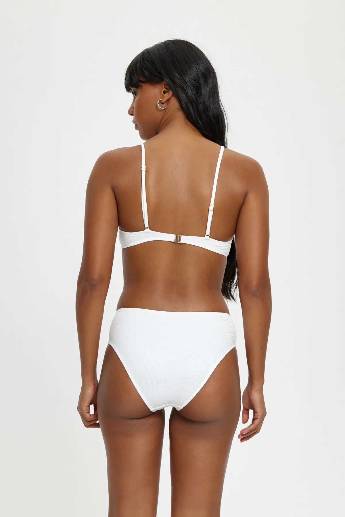 B11006 Boş Kaplı Bikini Takımı - Beyaz