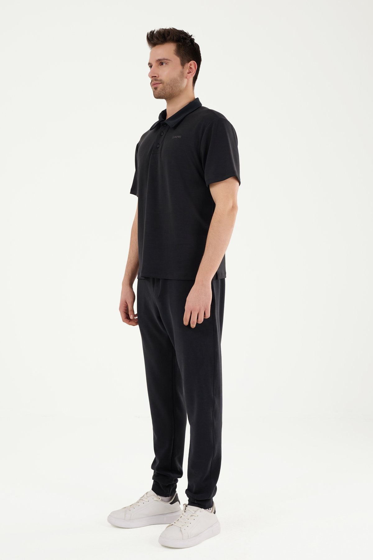 W867 Polo Yaka Modal Kumaş T-Shirt