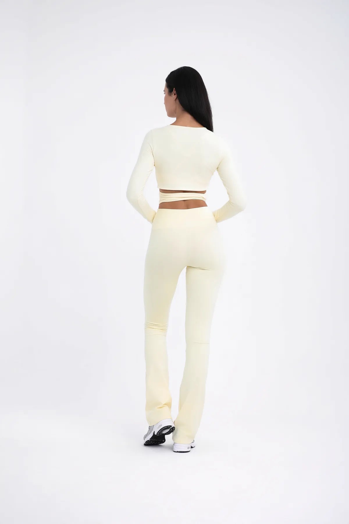 W552 Bağlamalı Bolero - Sarı