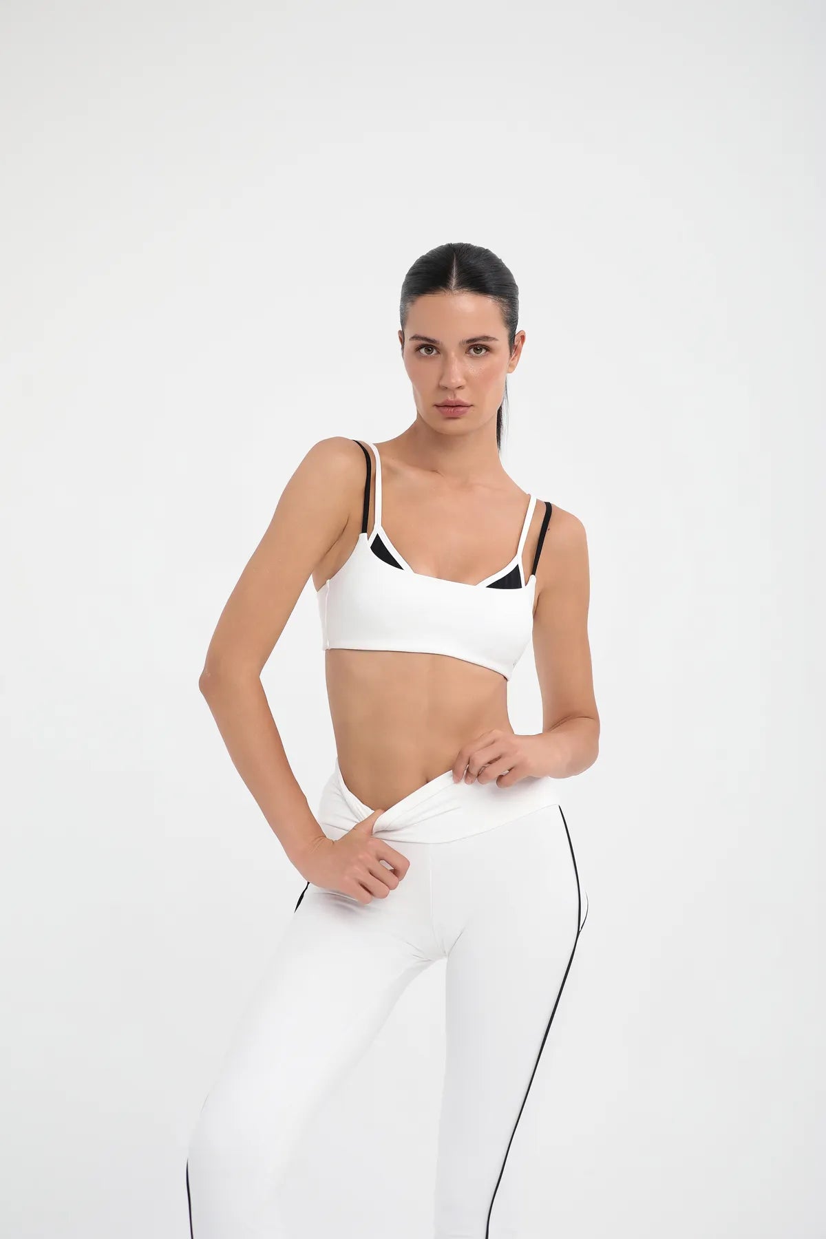 W566 İkili Bra - Beyaz