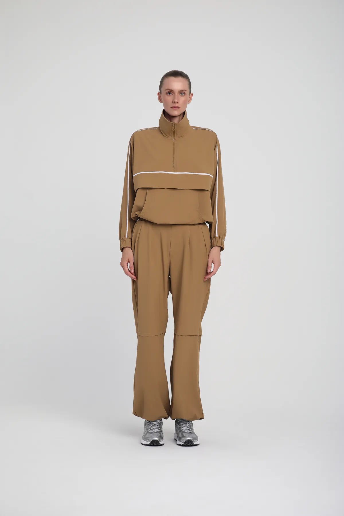 W583 Kadın Koşucu Pantolon - Camel