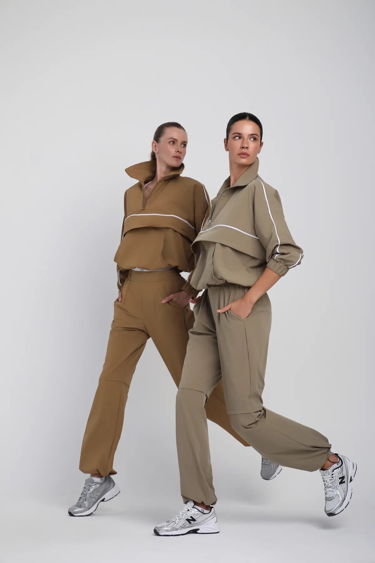 W583 Kadın Koşucu Pantolon - Camel
