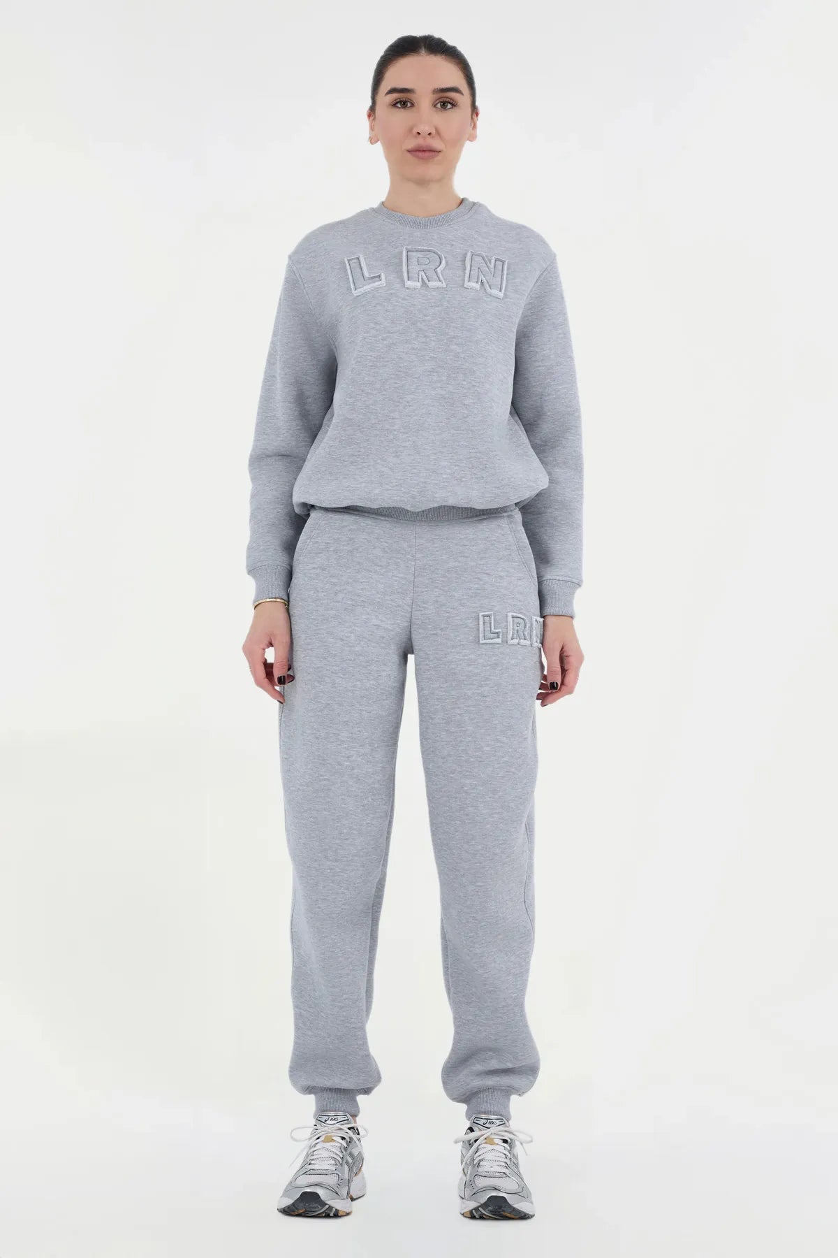 LRN Oversize Eşofman Altı - Gri